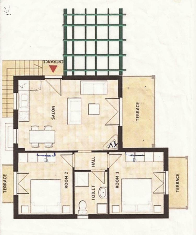 Villa Finiki Messinia Upstairs Экстерьер фото
